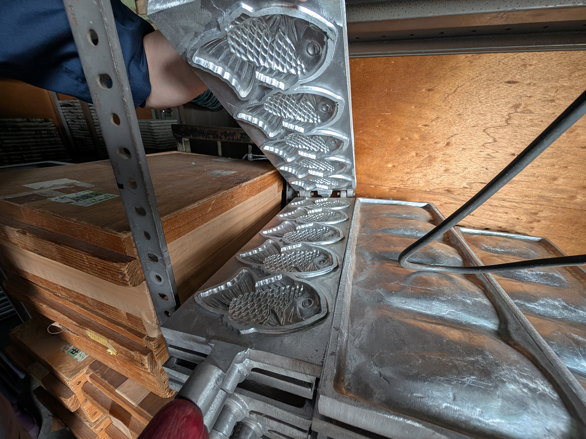 たいやき機の型